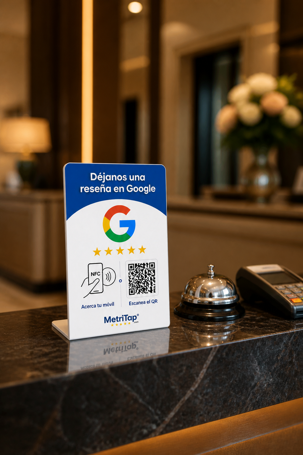 Expositor Reseñas Google - "Más reseñas en Google, más clientes en tu puerta"