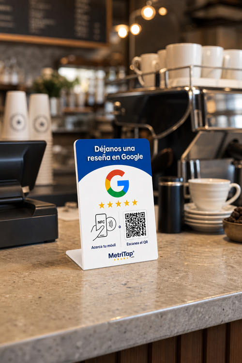 Expositor Reseñas Google - "Más reseñas en Google, más clientes en tu puerta"
