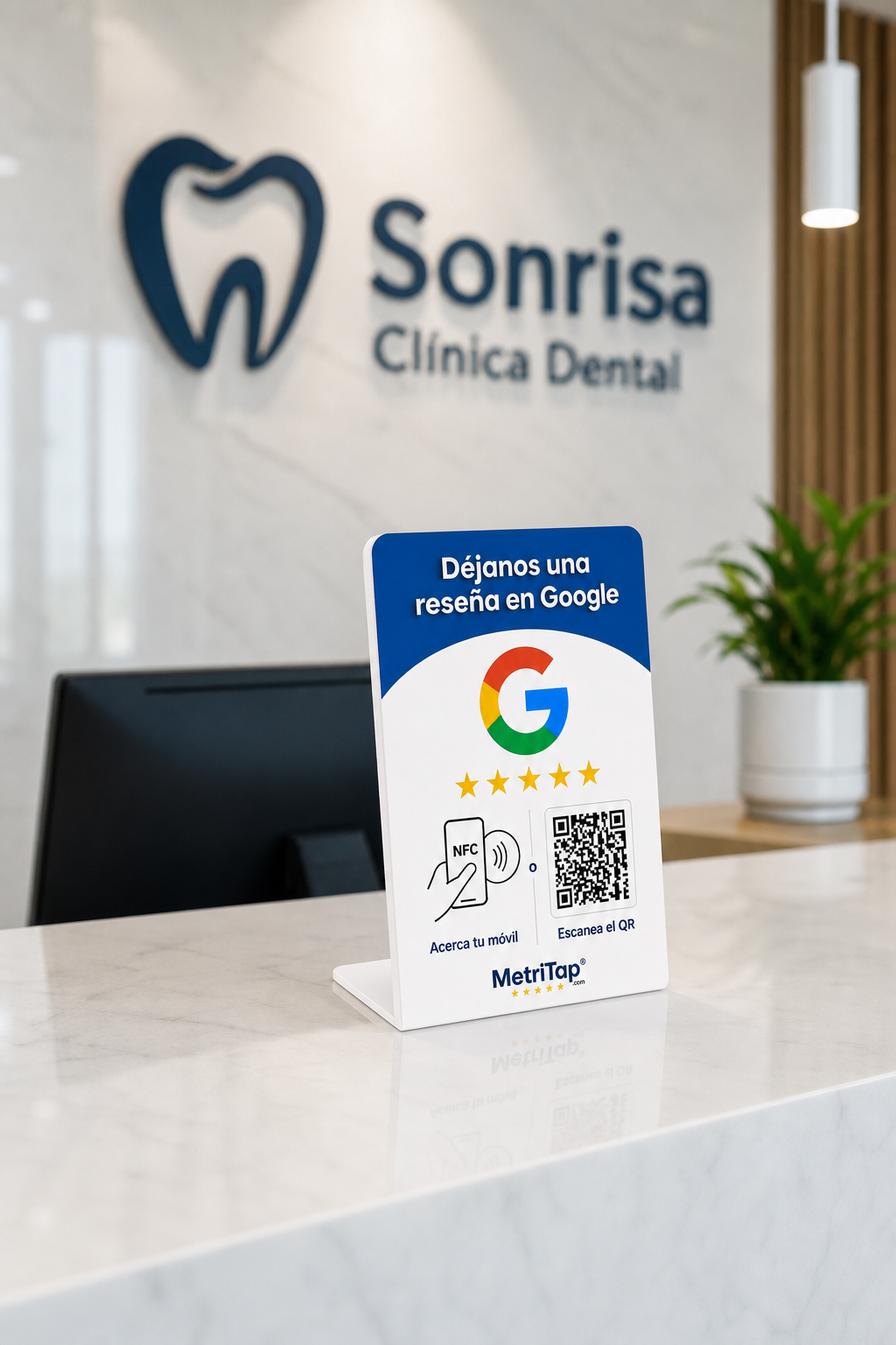 Expositor Reseñas Google - "Más reseñas en Google, más clientes en tu puerta"